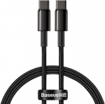 Baseus Tungsten Gold Type-C to Type-C 100W, 1m Black
