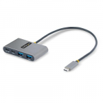 StarTech.com 4-pordne USB-C hubiga 100W vimsusedelavte lbi - 2x USB-A + 2x USB-C - USB 3.0 5Gbps - 1ft (30cm) pikk kabel - sltumatu USB Type-C to USB-A/C hub