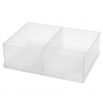 raaco Insert 80 2xBA6-1 Tray