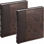 Victoria Collection Leaf Album B 10x15/200M Brown 2pcs