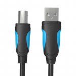 Vention USB 2.0 A kuni USB-B printerikaabel VAS-A16-B100 1m Must