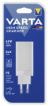 Varta Ladegert High Speed Charger 65W 2x USB-C 1x USB-A