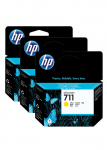 HP Tint CZ136A / 711, 3 tk, kollane