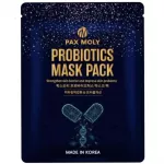 PaxMoly, Probiotics, Hydrating AND Nourishing, Sheet Mask, Face, Day AND Night, 25 ml