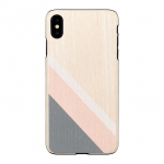 MAN AND WOOD SmartPhone case iPhone XS Max pink suit black