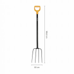 Fiskars Komposti kahvli Tugev 1070674