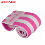SportVida Fitness AND amp; Crossfit Hip Band Rubber for buttock AND amp; lower muscle 32*7,6cm Pink