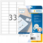Herma A4 valge inkjet-etikett 63,5x25,4 mm, 825 tkki.