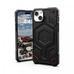 UAG Urban Armor Gear case MONARCH PRO compatible with MagSafe for IPHONE 15 Plus kevlar black