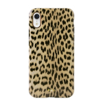 PURO Glam Leopard iPhone Xr mbriskate / must Piiratud Seeria IPCX61LEO1BLK
