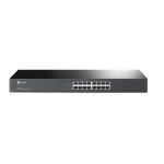 TP-LINK | Lliti | TL-SF1016 | Halduse puudumata | Riiulisse paigutatav | 10/100 Mbps (RJ-45) portide arv 16 | Toiteallika tp Vline