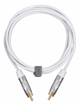 Fuj:tech RCA-pistikuga RCA-pistikuga helikaabel, 5 m, valge