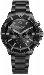 Giewont Meeste kroonograafkell Sapphire GW3970-B1 / must titaan