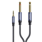 USAMS Adapter audio jack 3,5mm - 2x6,35mm 2m must SJ540YP01 (US-SJ540)