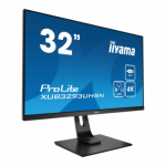Iiyama ProLite XUB3293UHSN-B5 - LED monitor - 32 - 3840 x 2160 @60Hz (8.3 megapixel 4K UHD) - 350 cd/m - 16:9 - 4ms - matte, black