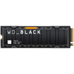 WESTERN DIGITAL SSD WD Black SN850X HeatSink 2TB M.2 2280 PCIe Gen4 x4 NVMe, lugemis-/kirjutuskiirus: 7300/6600 MBps, IOPS 1200K/1100K, TBW: 1200