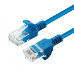 MicroConnect U/UTP CAT6A Slim 15M Blue