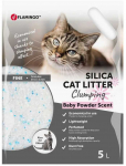 FLAMINGO Smiltis Silica Fine Clumping Baby Powder 5 L (1.9 kg) 561238