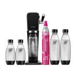 SodaStream Art Valuepack hiihvikut, must (1013515770)