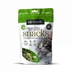Gardumi kaiem - DR Malou, Cat treats cubes with chicken and GRASS 50g