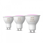 Philips by Signify Philips Hue White and colour ambience GU10 nutukitkiv (3 tk)