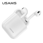 USAMS Bluetooth 5.0 TWS LU seeria juhtmevabad krvaklapid valge/valge BHULU01 (US-LU001)