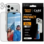 PanzerGlass Kaitsva komplekt CARE by Flagship 3-in-1: korpus + privaatsuskaitse + objektiivikaitse iPhone 18 Pro / 17 Pro jaoks