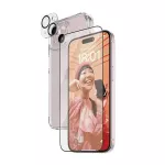 PanzerGlass 3-in-1 protection set (case + screen glass + camera lens) for iPhone 15