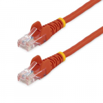 StarTech.com Cat5e patch-kaabel varjatud RJ45-pistikute ja 3 meetri pikkusega, punane
