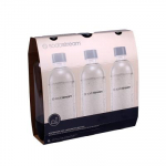 SodaStream PET-pudel Universal (3 pudelit, 1L, must) (2260525)