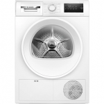 BOSCH Kuivati soojusallikaga | WTH85V0MSN | Energiathususklass E | Eeskoormusega | 8 kg | LED | Sgavus 61 cm | Valge