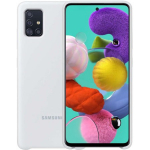 SAMSUNG Silicone Cover for Galaxy A51, White