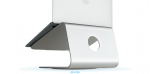 Rain Design mStand360 Laptop Stand, Silver w/ Swivel Base