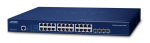Planet Layer 3 24-Port 10/100/1000T + 4-Port 10G SFP+ Stackable