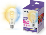 WiZ nutikas pirni gloobus, E27, lbipaistev klaas, hlestatav valge - valge valguse varjundid, Wi-Fi, 2700-6500 K, 806 lm, 9 cm (929003018222)