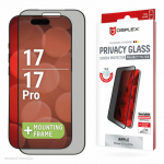 DISPLEX iPhone 17/17 Pro privaatsuskattega klaas