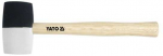 Yato rubber hammer 580g 341mm wooden handle (YT-4603)