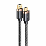 USAMS Kabel DP - HDMI U74 2.0m must/black 4K HD SJ530HD01 (US-SJ530)
