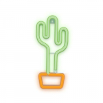 Forever Light Neon LED valgus KAARDILED kollane roheline nahkhiir + USB FLNEO2 Valgustusdekoor figuur