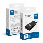Laadija Blue Star Slim GaN 1x Typ C + 1x USB A QC4.0 PD 3A 25W TFK-SC-25WAC must