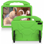 eSTUFF iPad 11th/10th gen Green HANDY Kids Case with handle