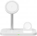 Tech-Protect A22 3in1 Magnet-MagSafe QI15W Valge
