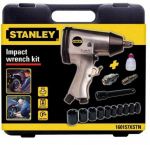 Pneumatic wrench STANLEY, 6 bar, 200 l/min, with 16 accessories