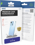 Wave Premium Case suojakotelo, Samsung Galaxy S25 FE, kirkas (-PPC-SS-S25FE-TP)