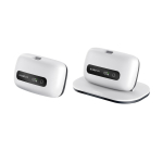BoboVR BM60-2 6500 mAh Aku M3 Pro+-le ja M3-le, 2 tk koos laadimisjaamaga - Valge