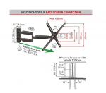 BARKAN BM343XL LED/LCD TV uks 13-65" 36kg pratav uks