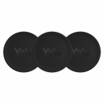YALE HOME 3-pakendiga mustad tppid