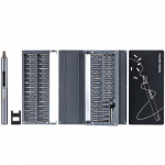 StarTech.com 55-bitoniiline elektriline tpsusri set - ksitsiportaabelne akupdeline biti ajurikett, mis on meldud arvutite, laptopide, arvutite, tabletite ja telefonide reparaatoriile - magnetne tlaud