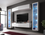 Cama MEBLE Cama Elutoa kapikomplekt VIGO SLANT 8 valge/valge likega
