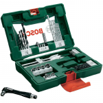 BOSCH V-Line screwdriver bit, socket and drill set, 41 pcs.